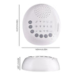 White Noise Machine for Baby Sleep | Baby Sound Machine with 9 Soothing Sounds, Timer & Portable Design
