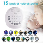 White Noise Machine for Baby Sleep | Baby Sound Machine with 9 Soothing Sounds, Timer & Portable Design