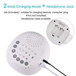 White Noise Machine for Baby Sleep | Baby Sound Machine with 9 Soothing Sounds, Timer & Portable Design