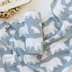 Organic Cotton Baby Swaddle Blanket | Soft Newborn Receiving Blanket for Everyday Comfort