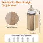 Portable Baby Bottle Warmer with Night Light | Rechargeable Travel Milk & Formula Warmer with 6 Heating Levels