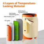 Portable Baby Bottle Warmer with 5 Temperature Settings | Travel Milk & Formula Warmer with Fast Charge Adapter