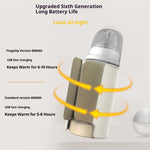 Portable Baby Bottle Warmer with Constant Temperature | Rechargeable Milk Warmer for Travel & Daily Feeding