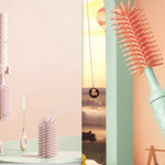 Electric Silicone Baby Bottle Brush Set | 360° Rotating Bottle & Pacifier Cleaning Brush with Lithium Battery