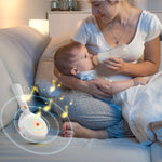 Portable White Noise Sleep Aid | White Noise Machine for Baby Sleep with Timer and Rechargeable Battery