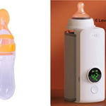 Portable Wireless Baby Bottle Warmer | USB Charging Rechargeable Milk Warmer for Travel