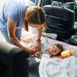 Portable Baby Bottle Warmer with 5 Temperature Settings | Travel Milk & Formula Warmer with Fast Charge Adapter